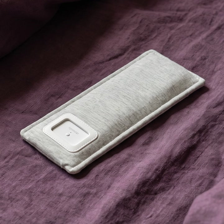 The Drowsie V3 speaker in its sleeve